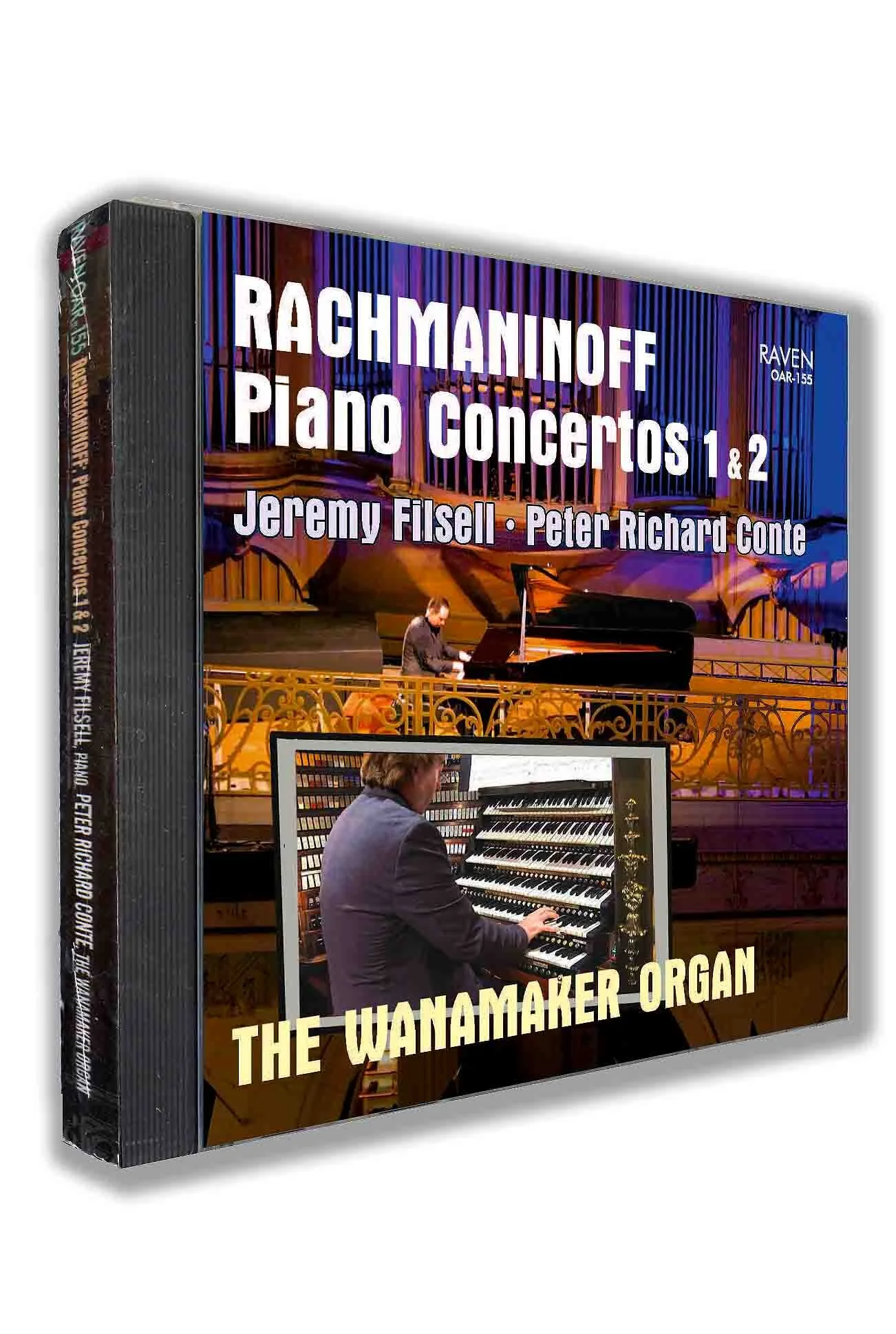【中古】［CD］Rachmaninov;Piano Cons.1&2` Rachmaninoff Piano Concertos 1 & 2 CD — Friends of the Wanamaker Organ